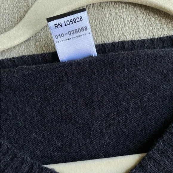 Vintage Von Dutch Top Men’s XL Wool Sweater Made in Italy Rare Y2K Pullover - Picture 4 of 11